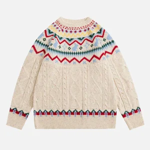 Aelfric Eden Fair Isle Knit Sweater