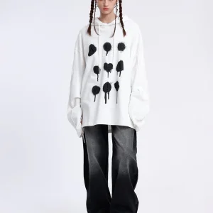 Aelfric Eden Bullet Holes Pattern Hoodie