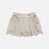 Aelfric Eden Mesh Lace Pleated Skirt