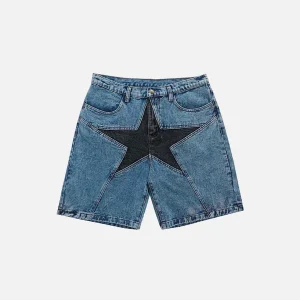 Aelfric Eden Star Patchwork Jorts