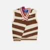 Aelfric Eden Irregular Stripe Sweater Vest