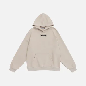 Aelfric Eden Printed Basic Cozy Hoodie