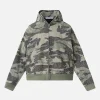 Aelfric Eden Camouflage Zip Up Hoodie