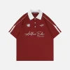 Aelfric Eden Vintage Patchwork Polo Tee