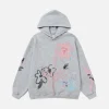 Aelfric Eden Cartoon Graffiti 3D Printing Hoodie