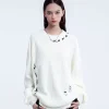 Aelfric Eden Contrast Color Seam Sweater