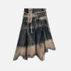 Aelfric Eden Gradient Washed Denim Skirt