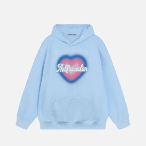 Aelfric Eden Dip Dye Heart Hoodie