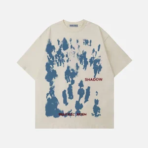 Aelfric Eden Character Inkjet Graffiti Print Tee