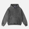 Aelfric Eden Basic Washed 3D Printed Hoodie