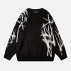 Aelfric Eden Irregular Graffiti Sweater