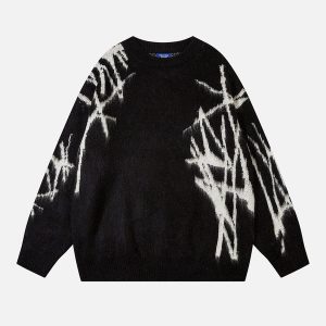 Aelfric Eden Irregular Graffiti Sweater