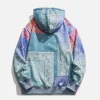 Aelfric Eden Patchwork Print Cashew Hoodie