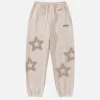 Aelfric Eden Star Print Drawstring Sweatpants