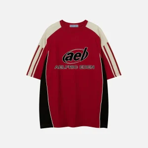 Aelfric Eden Contrast Color Speedway Tee