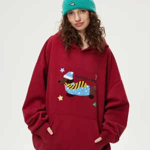 Aelfric Eden Dachshund Printed Hoodie