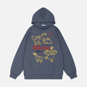 Aelfric Eden Skeleton Duck Hoodie