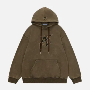 Aelfric Eden 3D Printing Washed Hoodie