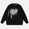 Aelfric Eden Tassel Heart Sweater