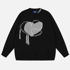 Aelfric Eden Tassel Heart Sweater