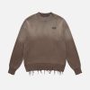 Aelfric Eden Washed Fringe Sweater