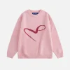 Aelfric Eden Line Heart Graphic Sweater