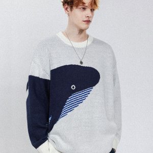 Aelfric Eden The Loneliest Whale Knit Sweater