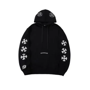 Chrome Hearts Logo Hoodie Black