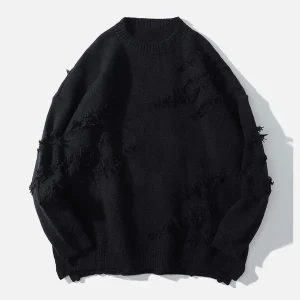 Aelfric Eden "Rwoiut" Fringed Design Sweater