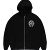 Chrome Hearts Los Angeles Zip Up Hoodie Black