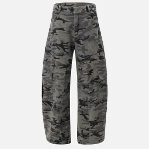 Aelfric Eden Camouflage Barrel Cargo Pants