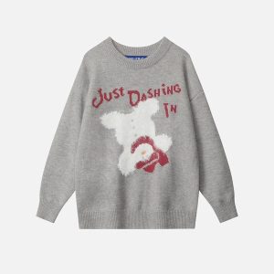 Aelfric Eden Printing Snowman Graphic Sweater