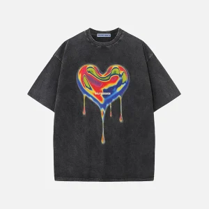 Aelfric Eden Thermal Imaging Heart Print Tee