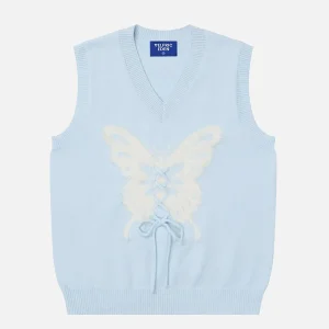 Aelfric Eden Jacquard Butterfly Sweater Vest