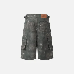 Aelfric Eden Tie Dye Multi Pocket Jorts