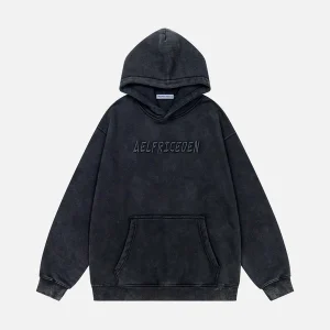 Aelfric Eden Essential 3D Printed Washed Hoodie