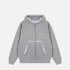 Aelfric Eden Pearl Bow Zip Up Hoodie