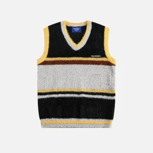 Aelfric Eden Vintage Stripe Sweater Vest