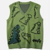 Aelfric Eden Little Dinosaur Graphic Sweater Vest