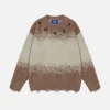 Aelfric Eden Vintage Gradient Distressed Sweater