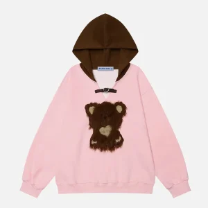 Aelfric Eden Plush Bear 3D Printed Hoodie