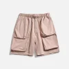 Aelfric Eden Solid Big Pocket Drawstring Shorts