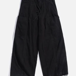 Aelfric Eden Patchwork Drawstring Baggy Pants