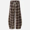 Aelfric Eden Vintage Plaid Barrel Pants