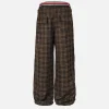 Aelfric Eden Stripe Waist Plaid Pants