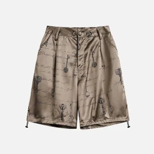 Aelfric Eden Print Silk Shorts