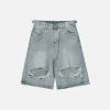 Aelfric Eden Distressed Fringe Jorts