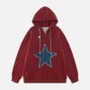 Aelfric Eden Starlight Denim Zip Up Hoodie