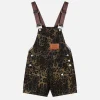 Aelfric Eden Leopard Print Overall Shorts