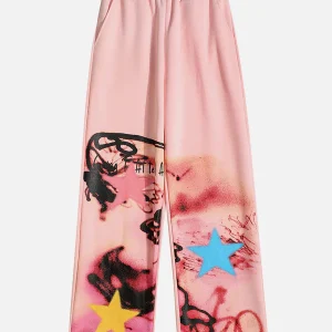 Aelfric Eden Graffiti Star Sweatpants